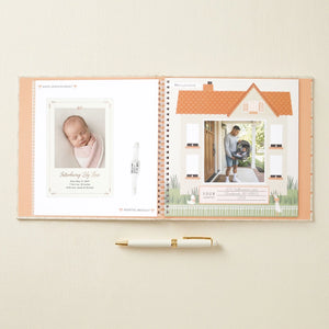 Lucy Darling Baby Memory Book / Cottage Garden