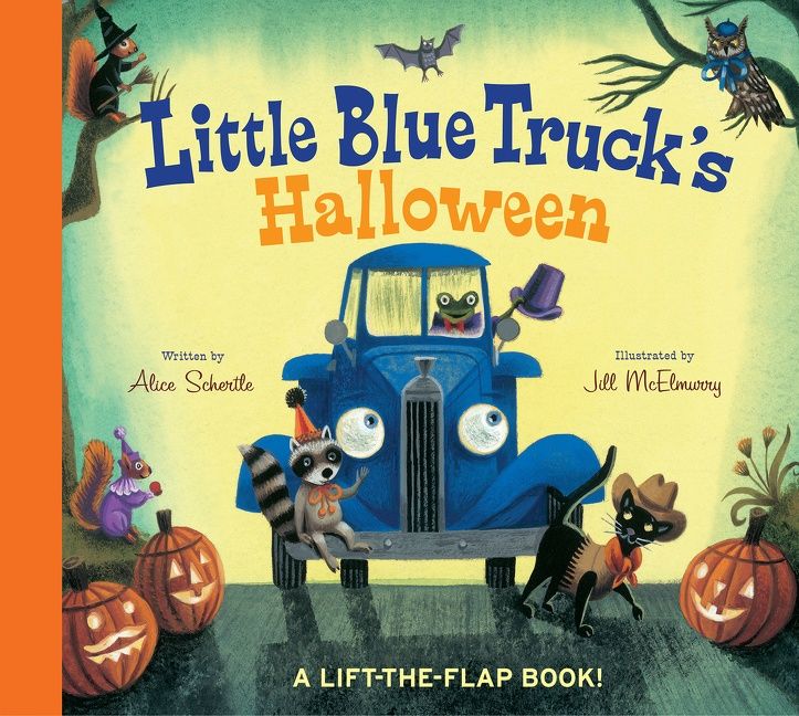 Little Blue Truck's Halloween Board Book