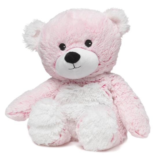 Warmies Cozy Plush Pink Marshmallow Bear