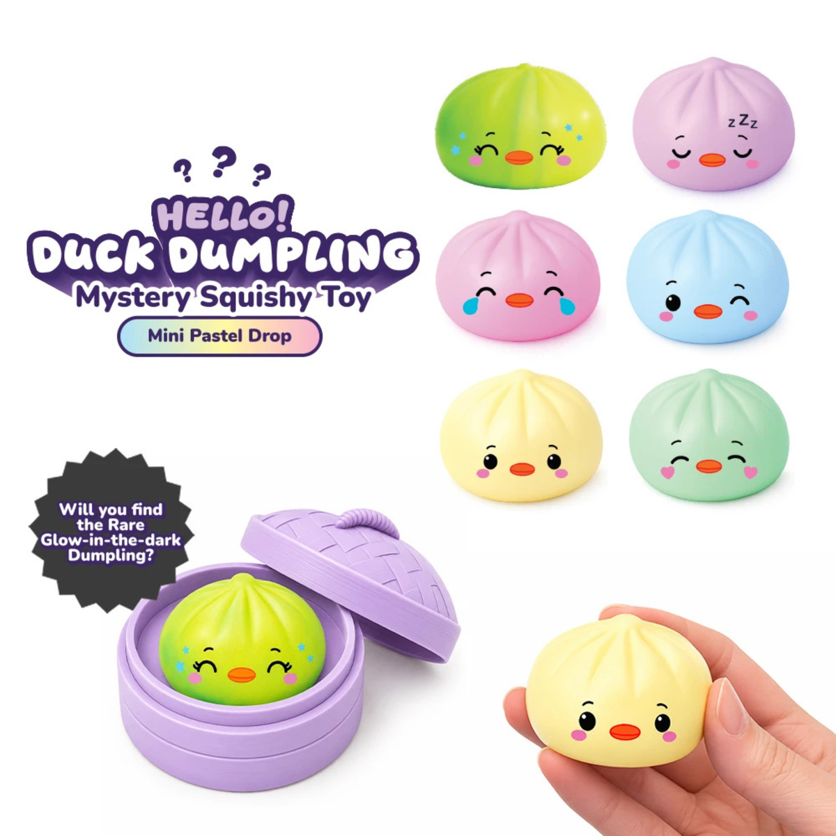 Hello Duck Dumpling - Mini Pastel Buttercream Fill