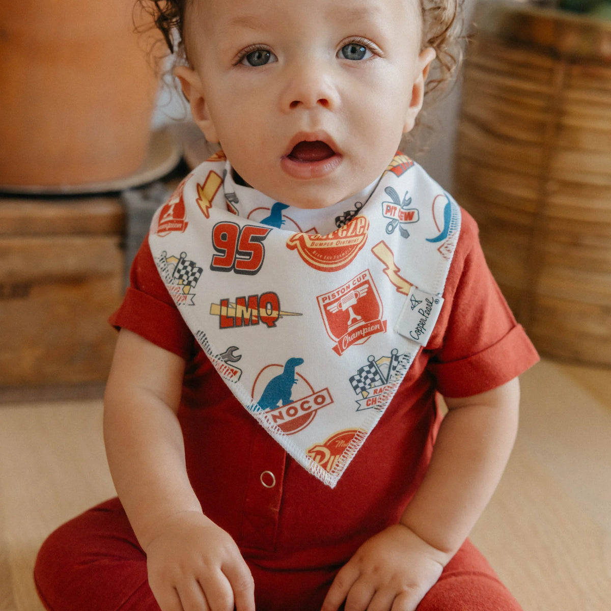 Copper Pearl Bandana Bibs / Pixar Cars