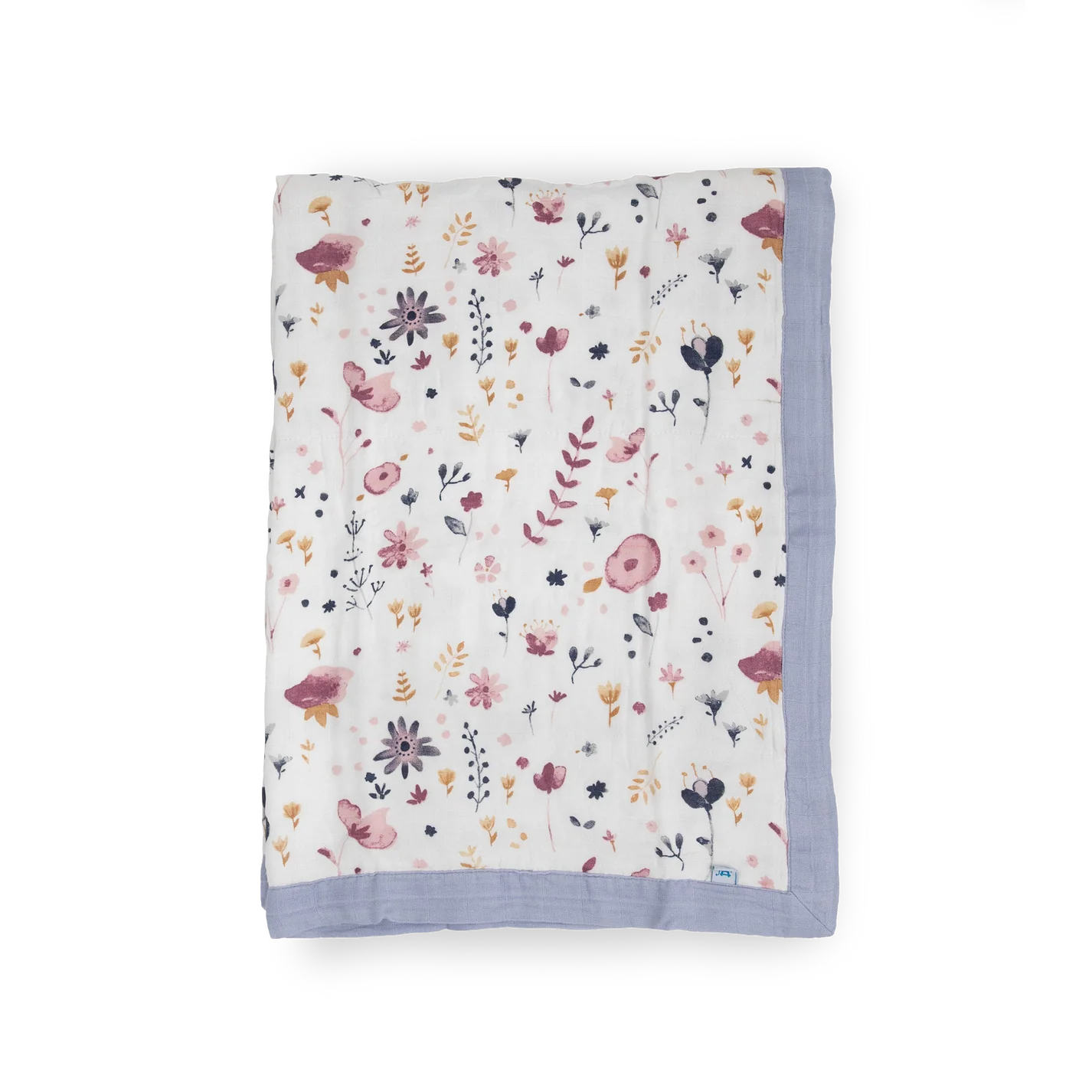 Little Unicorn Deluxe Muslin Baby Quilt (30"x40") / Fairy Gardens
