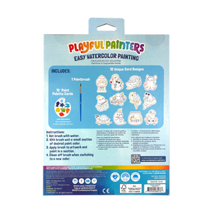 Ooly Playful Painters: Easy Watercolor Painting Kit