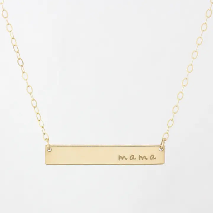 Classic Bar MAMA Necklace