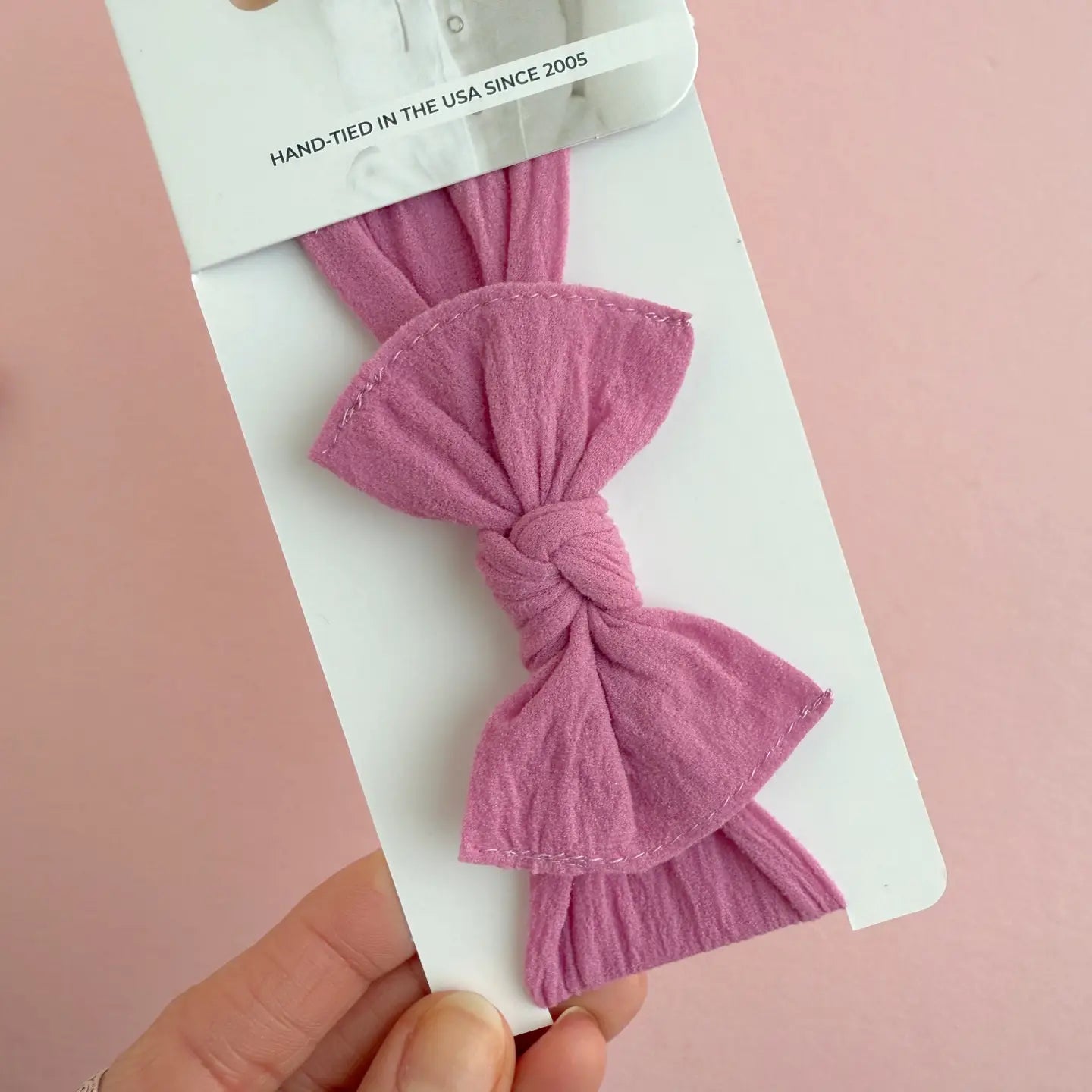 Baby Bling Itty Bitty Knot Headband (Up To 10 lbs) / Iris