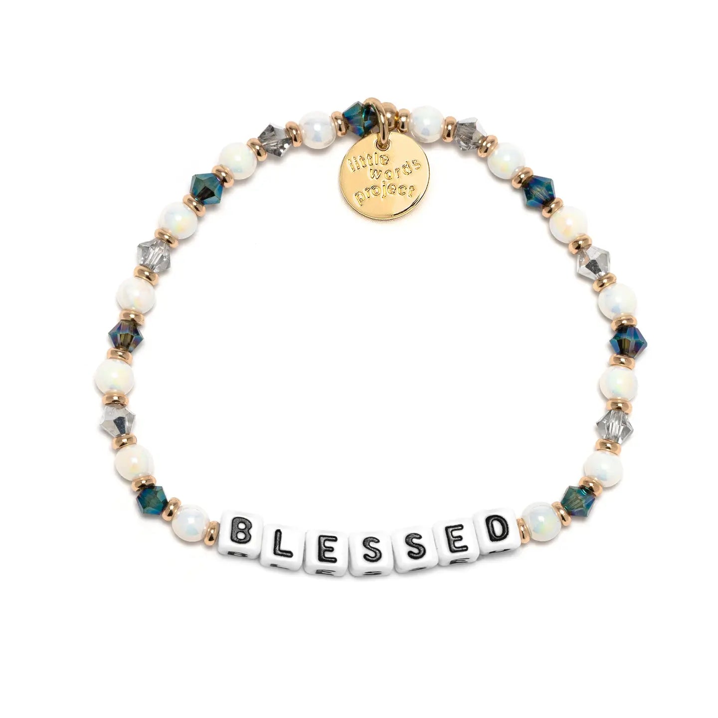 Little Words Project Blessed Bracelet / Midnight