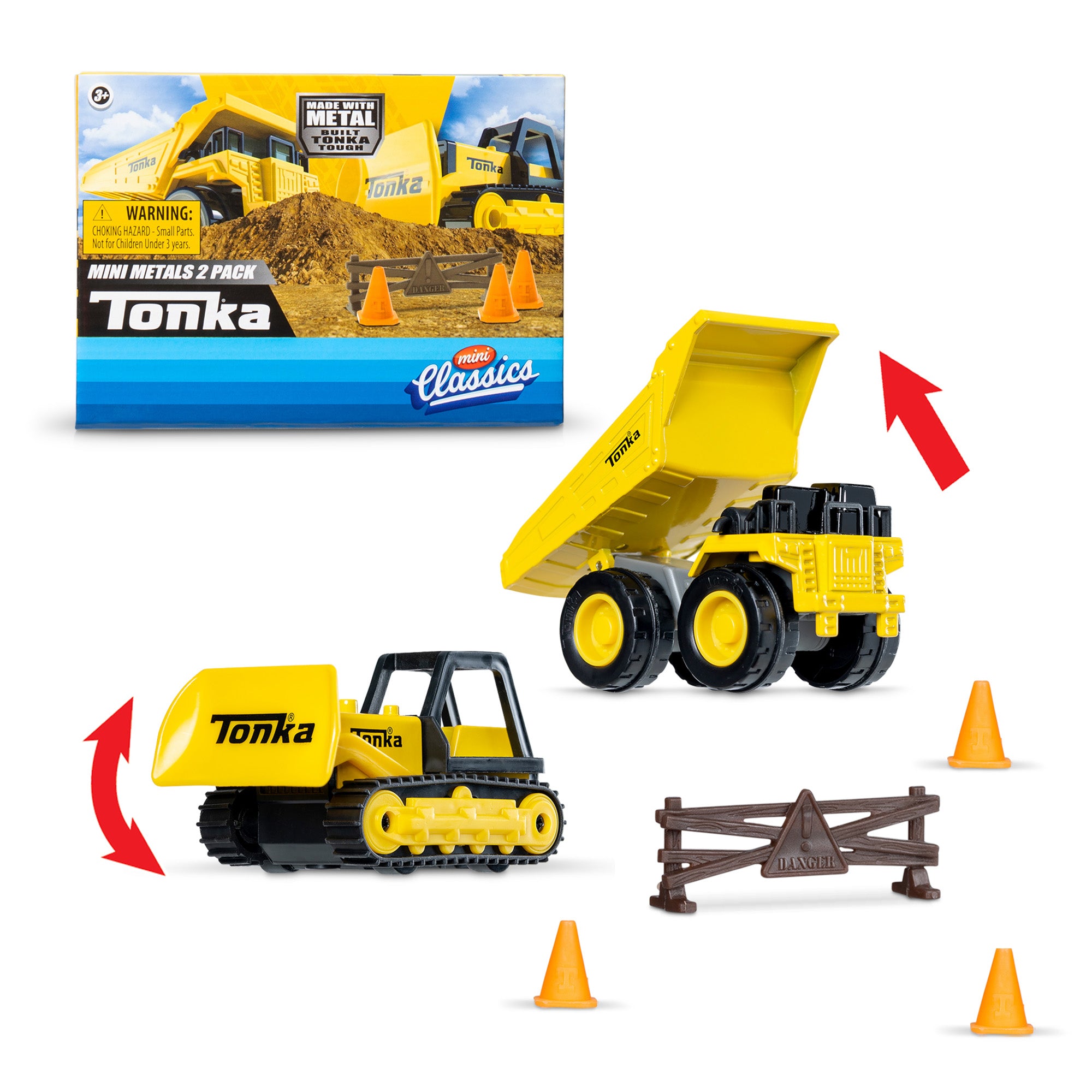 Tonka Mini Metals Classics Set