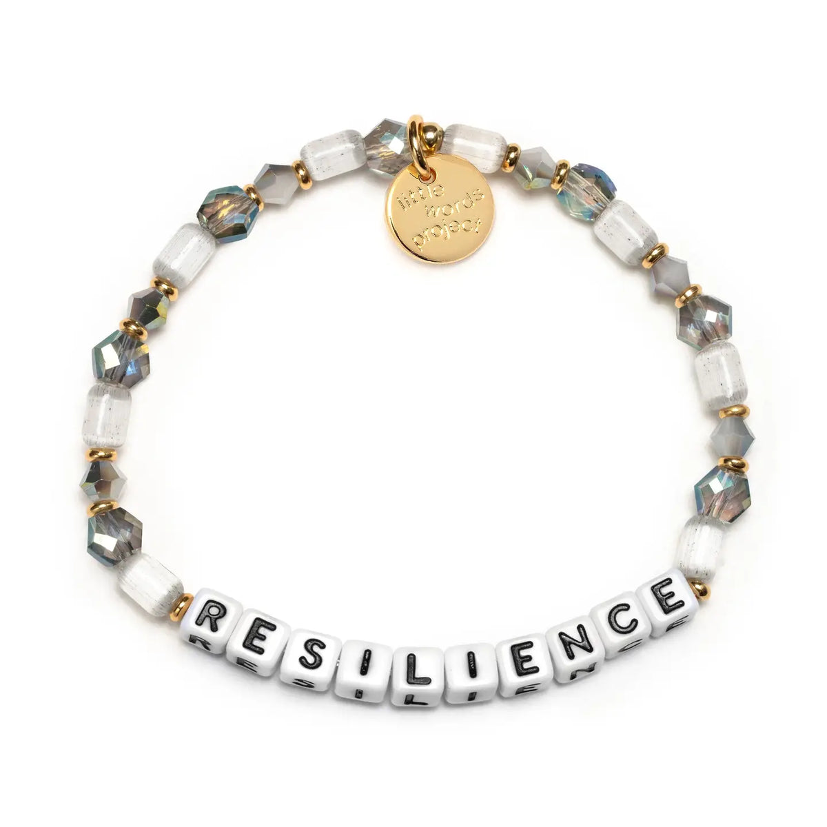 Little Words Project Resilience Bracelet / White