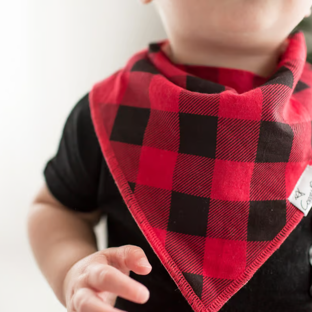 Copper Pearl Bandana Bibs / Phoenix