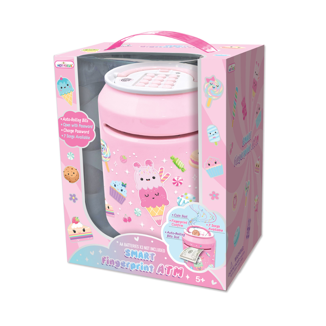 Sweet Smart Fingerprint ATM Bank