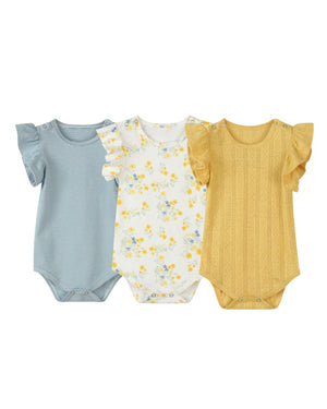 Vignette Wren Flutter Sleeve Onesie