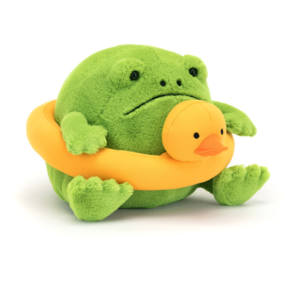 Jellycat Ricky Rain Frog / Rubber Ring