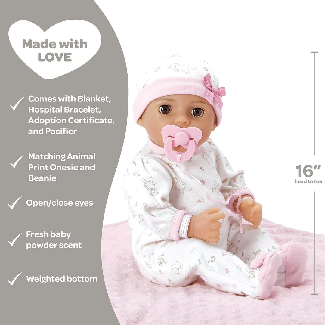 Adora Adoption Baby Cherish Doll Bundle