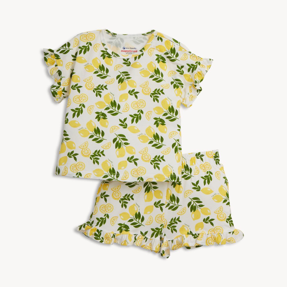 Magnetic Me Modal Ruffle Short Set / Simply the Zest