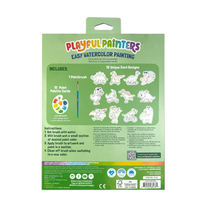 Ooly Playful Painters: Easy Watercolor Painting Kit