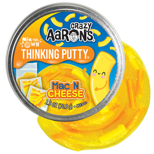 Crazy Aaron's Thinking Putty Mix Your Own / Mac & Cheese