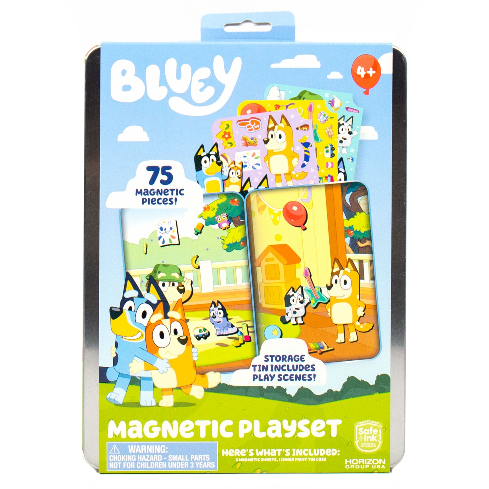Bluey Magnetic Play Set