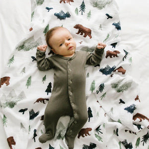 Saranoni Bamboo Rayon Muslin Swaddle (47"x47")