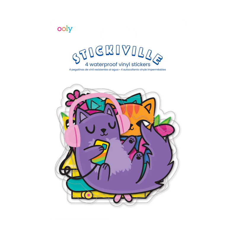 Ooly Stickiville Stickers: : Silly Kitties