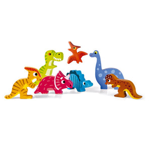 Janod Dinosaurs Wooden Chunky Puzzle