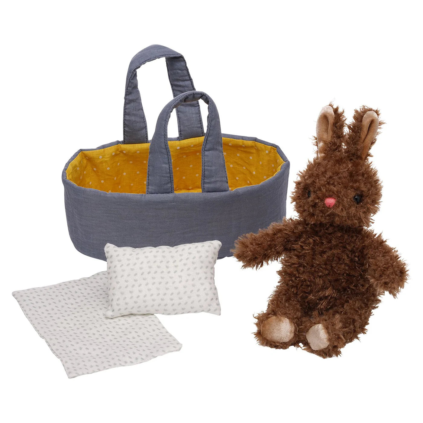 Moppettes Beau Bunny Plush Play Set