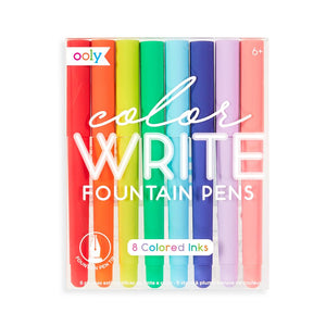 Ooly Color Write Fountain Pen Set