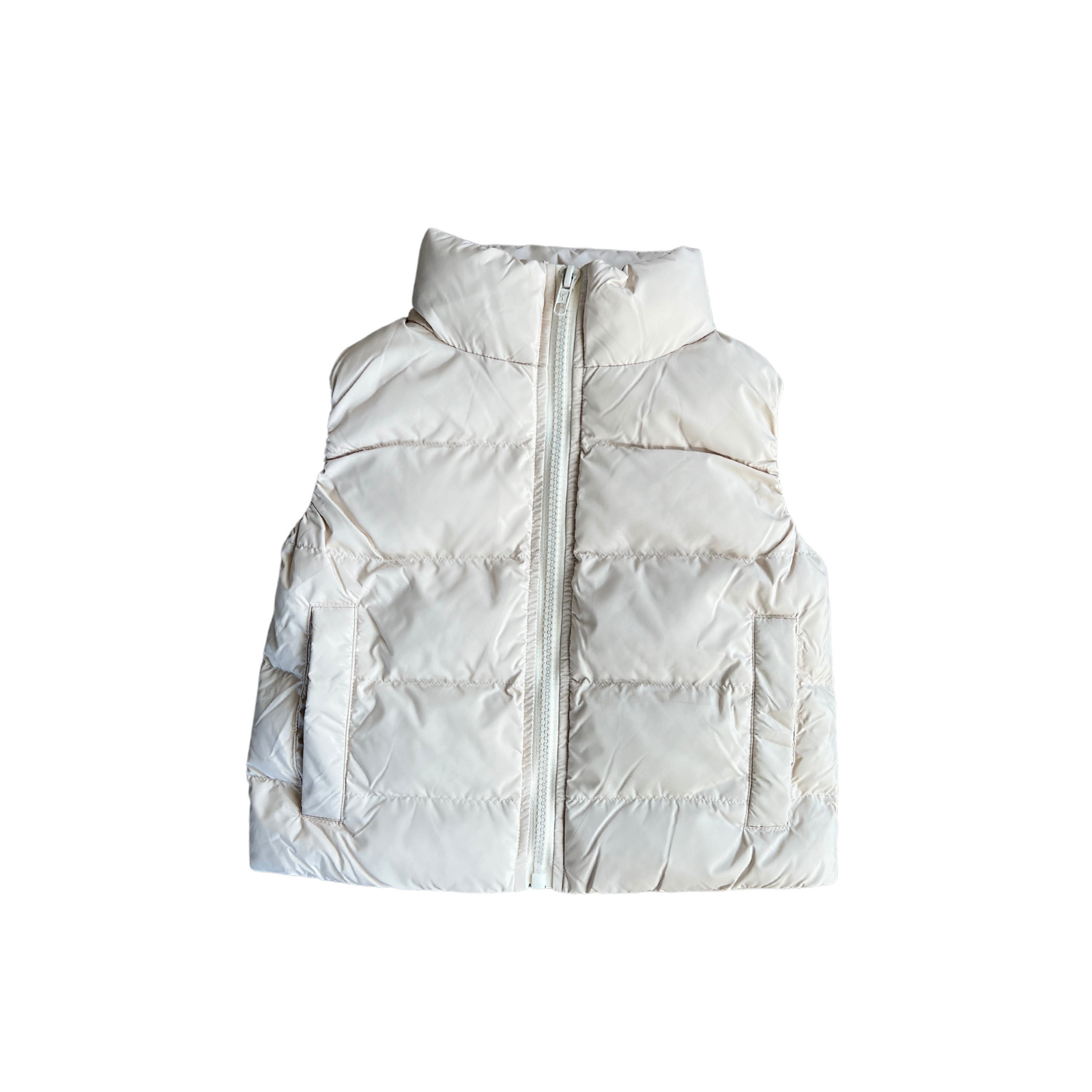 Babysprouts Puffer Vest / Almond