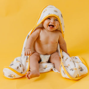 Copper Pearl Premium Knit Hooded Towel / Dozer