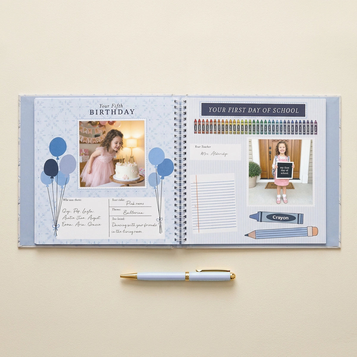 Lucy Darling Baby Memory Book / Little Goose
