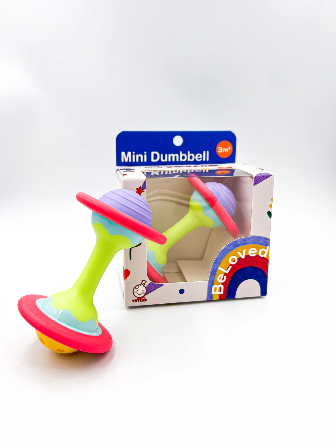 The Mini Dumbbell Teether