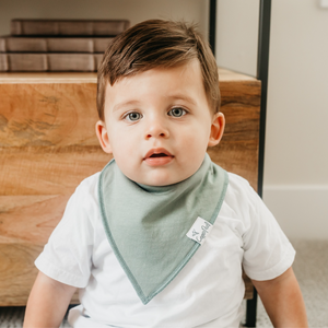 Copper Pearl Bandana Bibs / Blaze