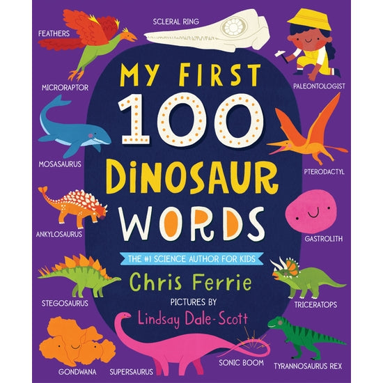 My First 100 Dinosaur Words Padded Board Book