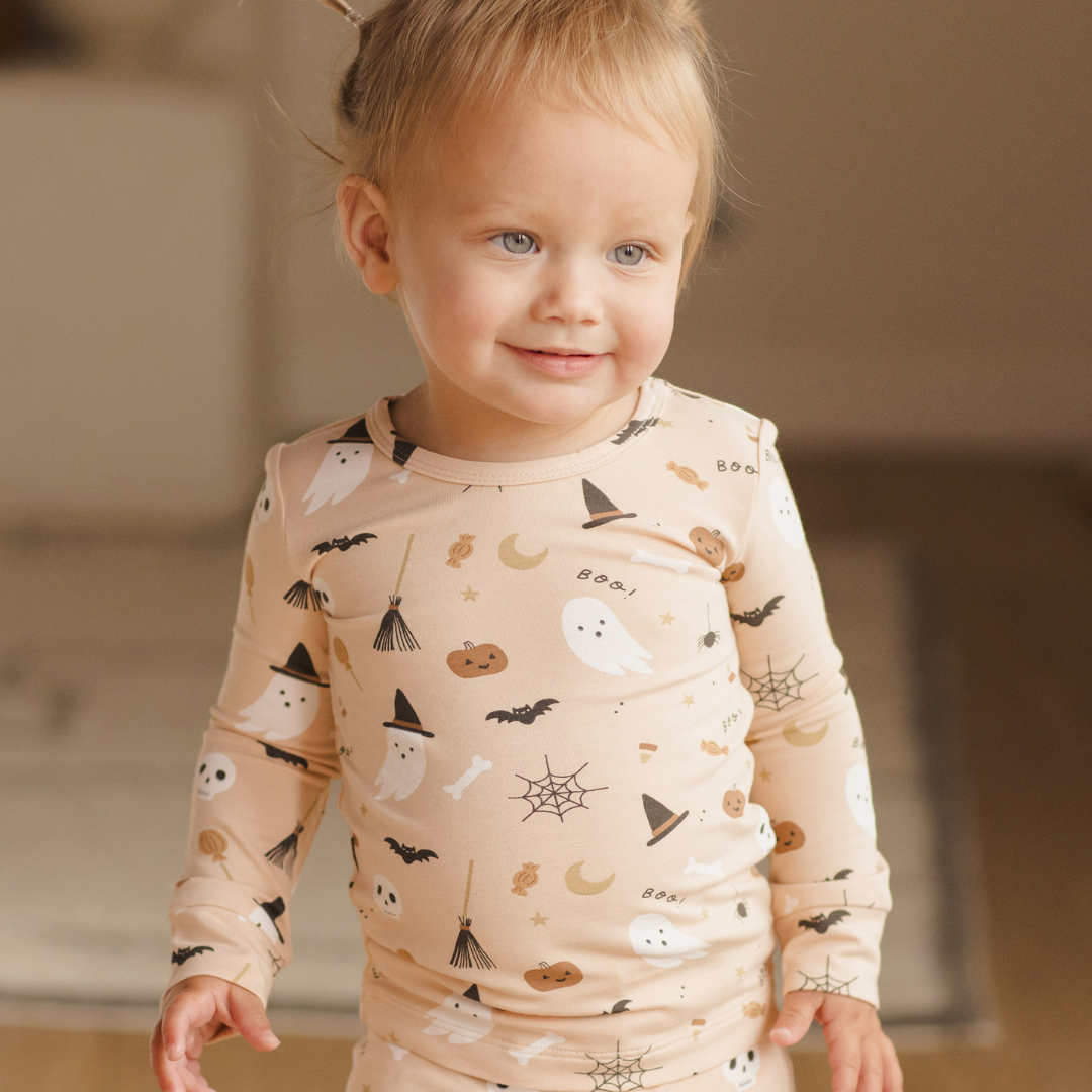 Quincy Mae Bamboo Pajama Set / Halloween