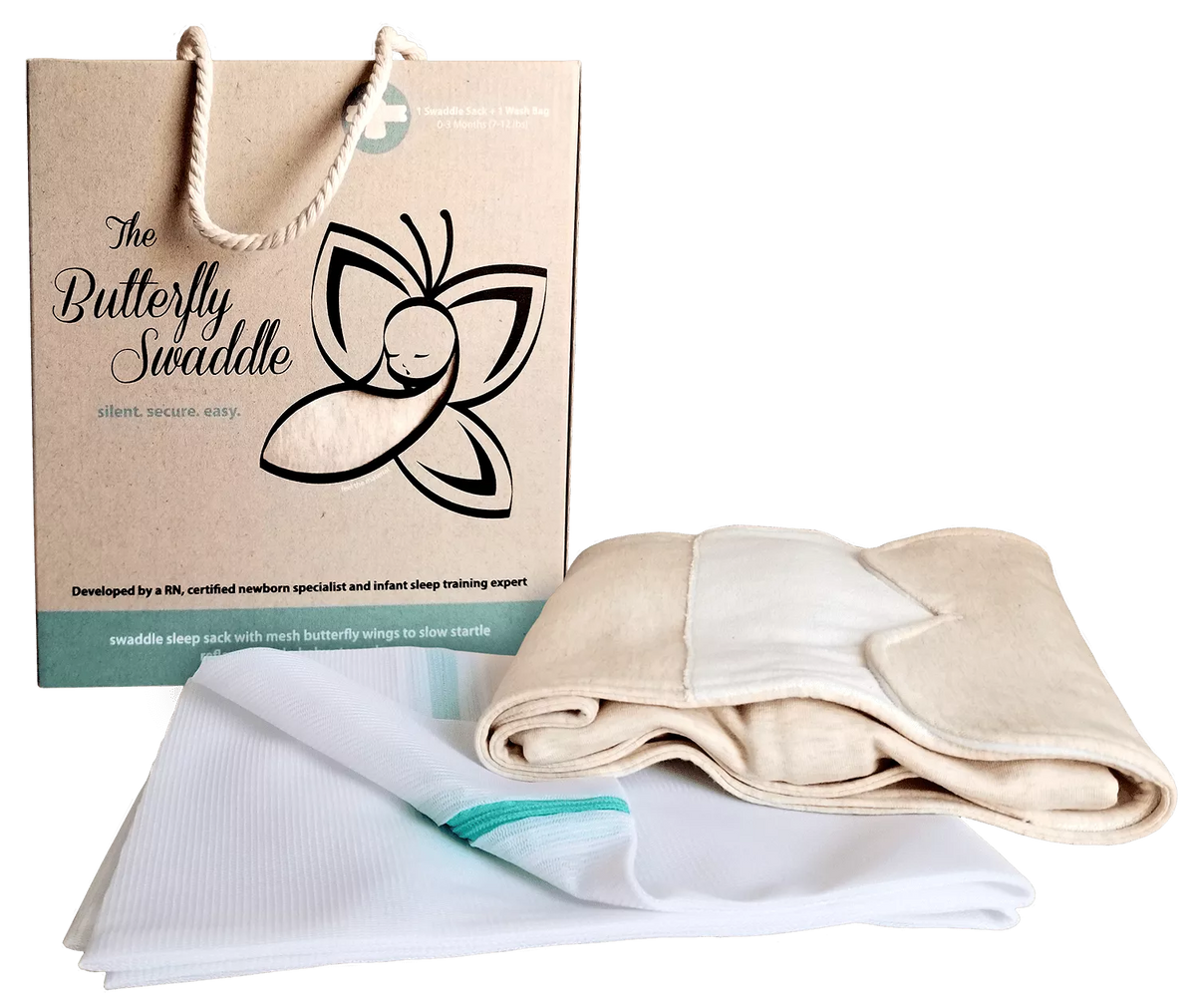The Butterfly Swaddle / Small (7-12 lbs)