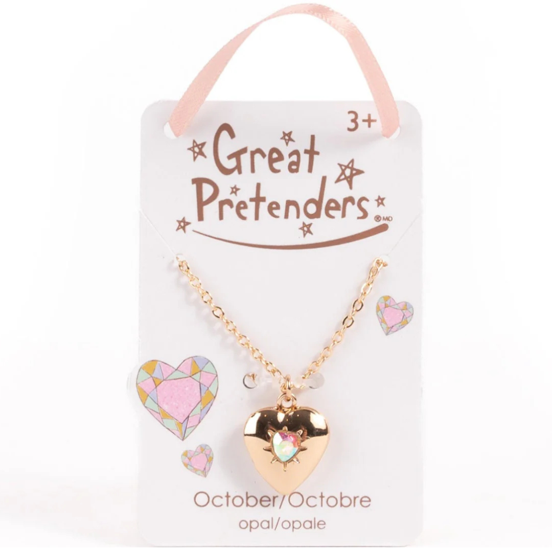 Birthstone Heart Locket