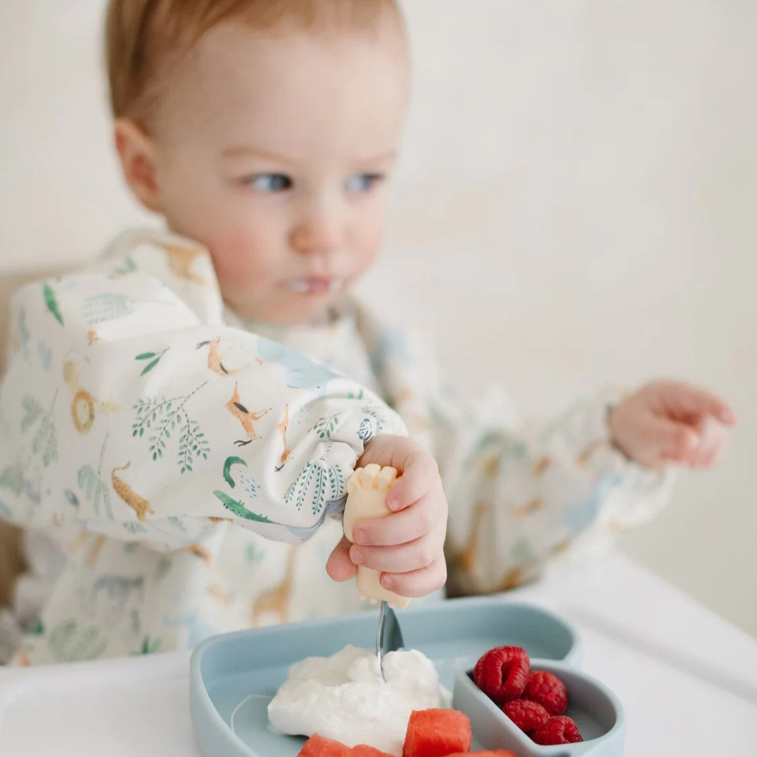 Loulou Lollipop Long-Sleeve Waterproof Bib