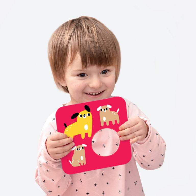 Banana Panda High Contrast Match the Batch Puzzles (15 Months+)