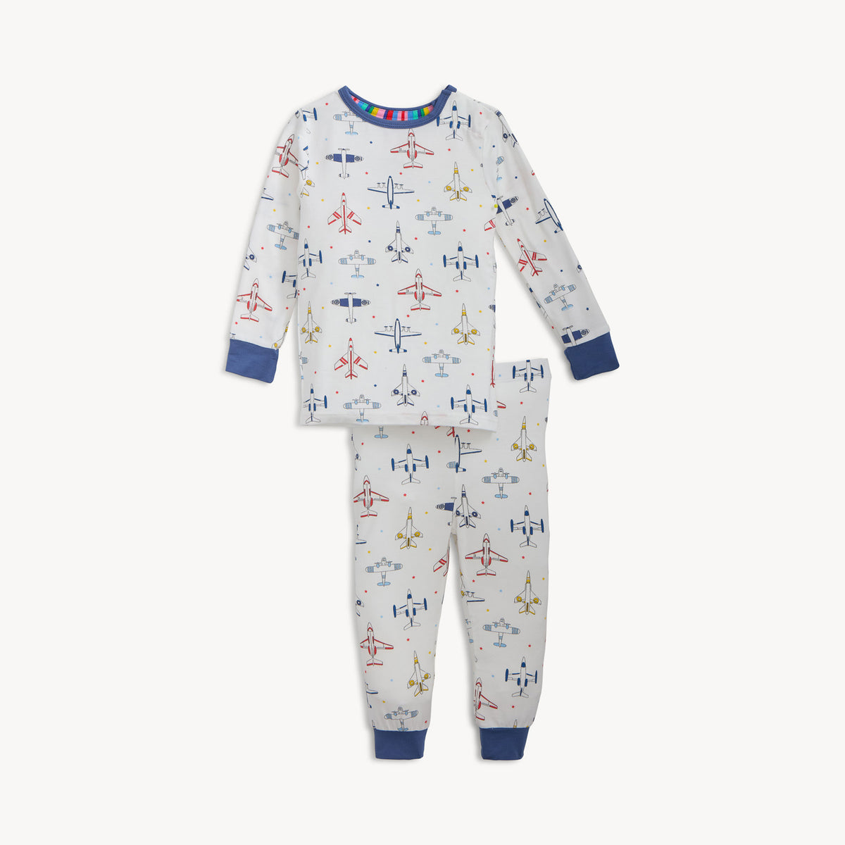 Magnetic Me Modal Magnetic Toddler Pajama Set / Just Plane Fun
