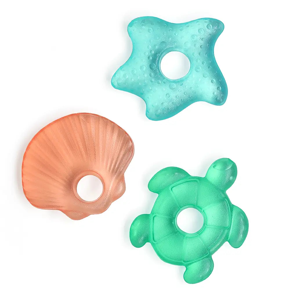 Itzy Ritzy Cutie Coolers Water-Filled Teethers / Seaside