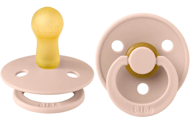 BIBS Round Pacifier 2-Pack / Size 1 (0-6 Months)