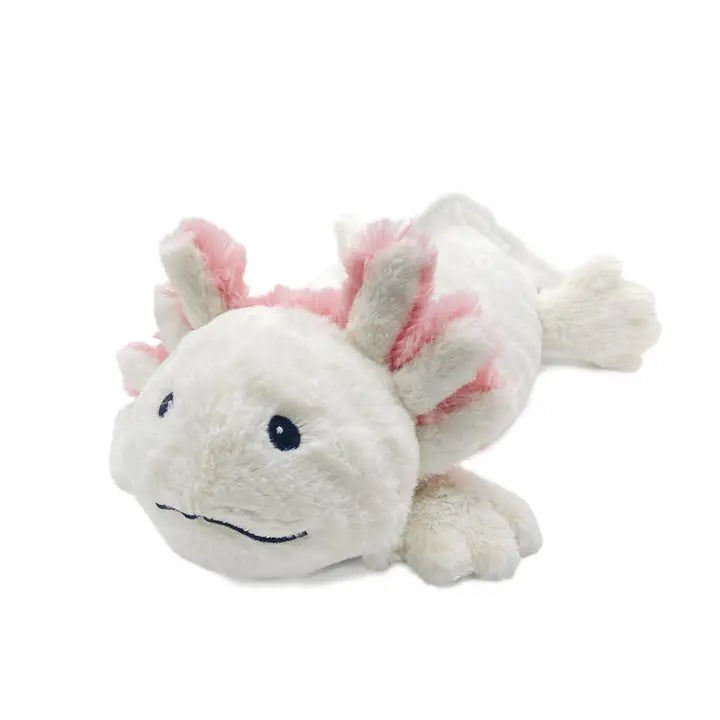 Warmies Cozy Plush White Axolotl