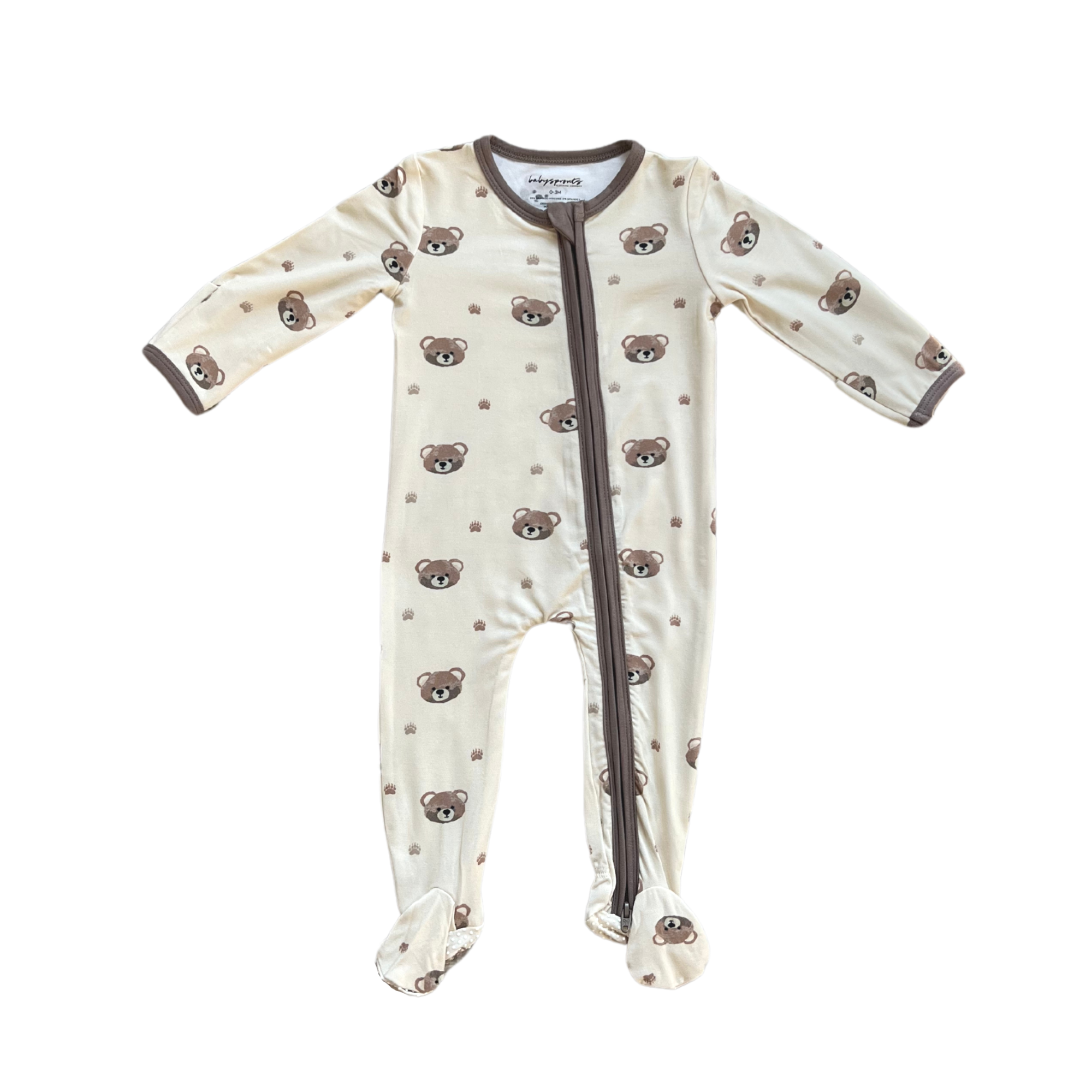 Babysprouts Footie Romper / Baby Bear