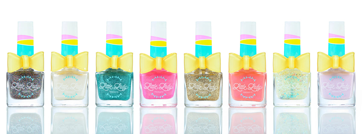 Little Lady Shimmer Glitter Nail Polish