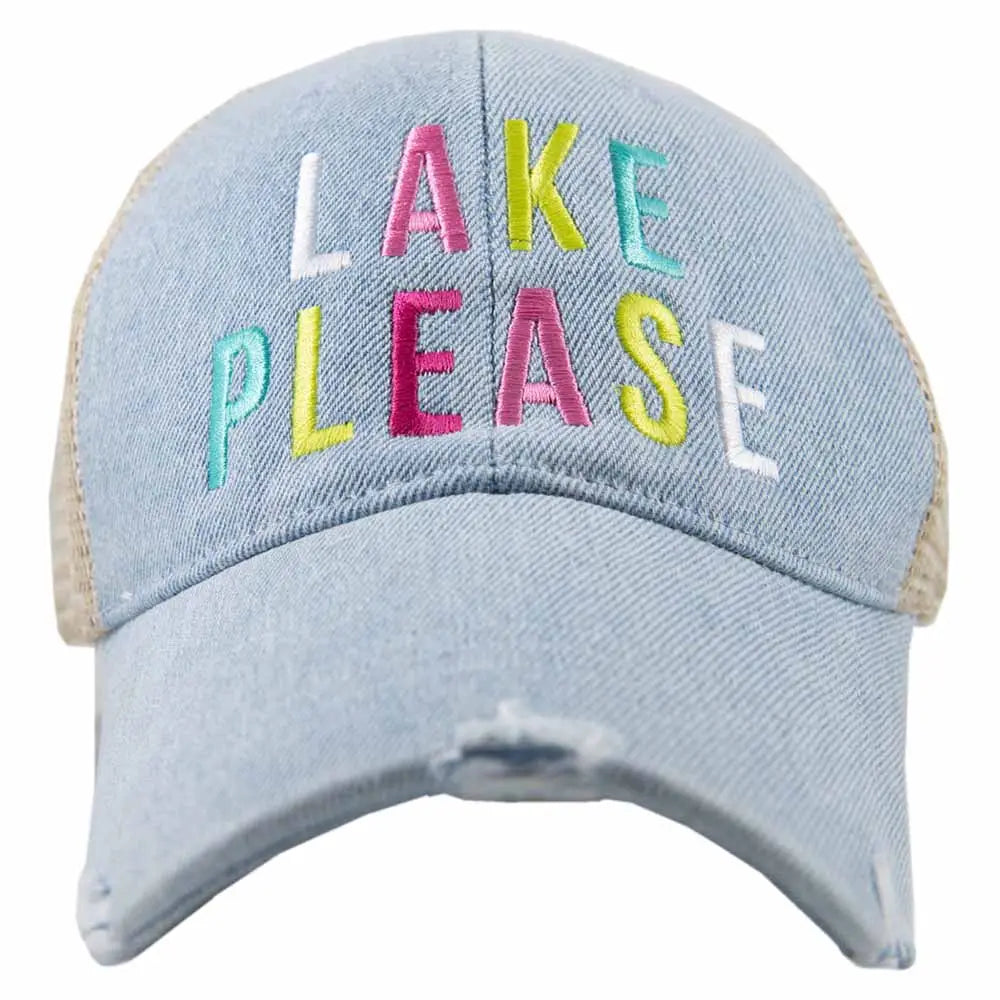 Lake Please Denim Hat
