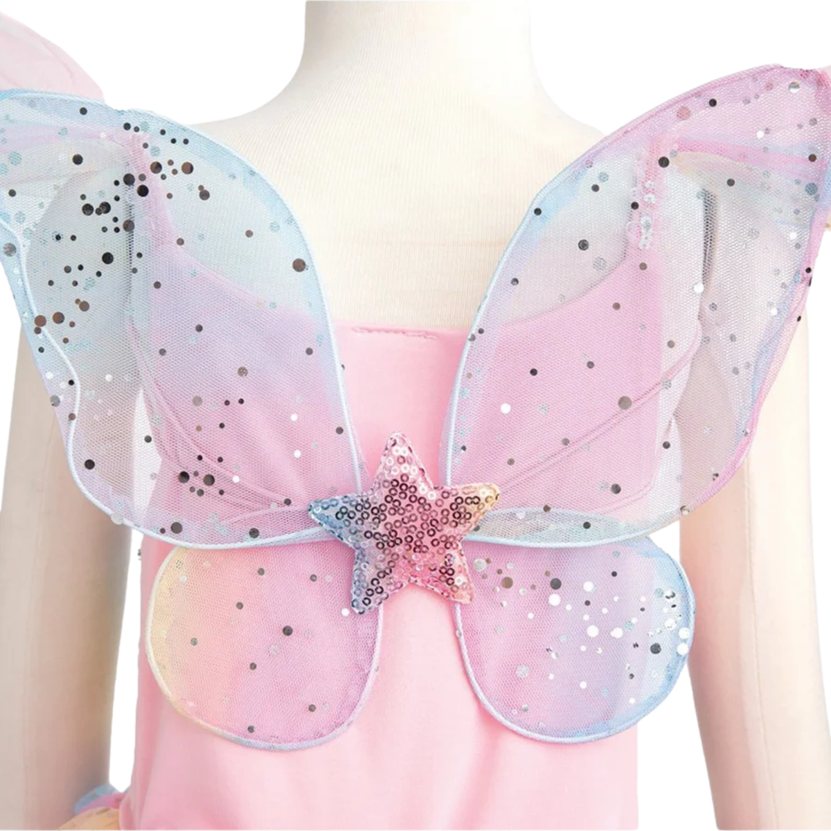 Rainbow Fairy Dress &amp; Wings