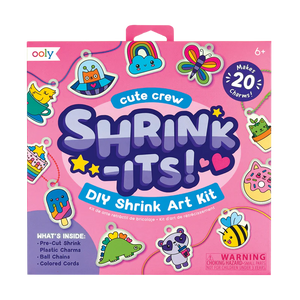 Ooly Shrink-its! DIY Shrink Art Kit - Cute Crew