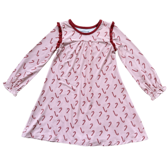 Babysprouts Night Gown / Candy Cane
