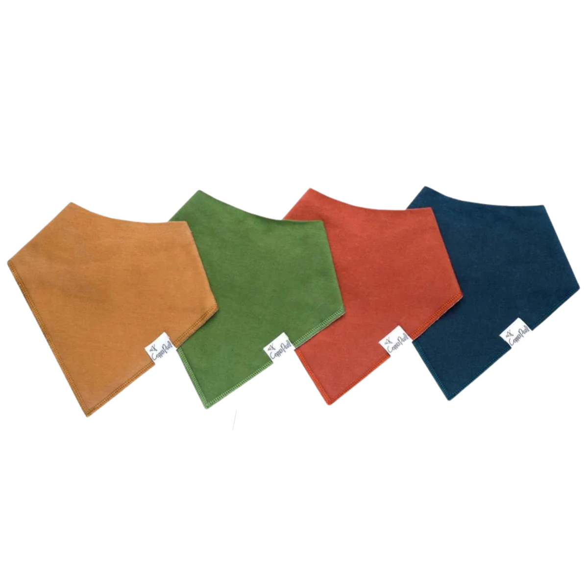 Copper Pearl Bandana Bib 4-Pack / Ridge