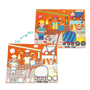 Magic Water Placemats / Construction