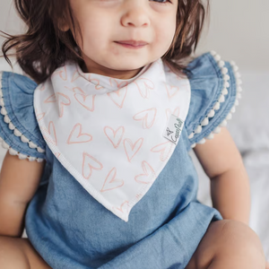 Copper Pearl Bandana Bibs / Lola